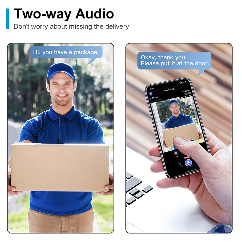 WiFi Smart Video Doorbell Came - Smart Doorbell Wired ulasan dan harga